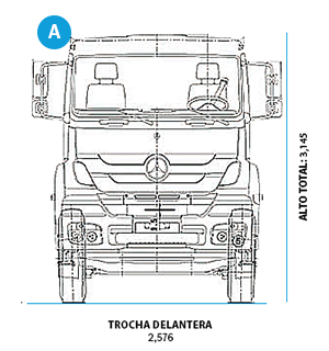 Dimensiones de camiones Axor 3344 -1 - DIVEMOTOR