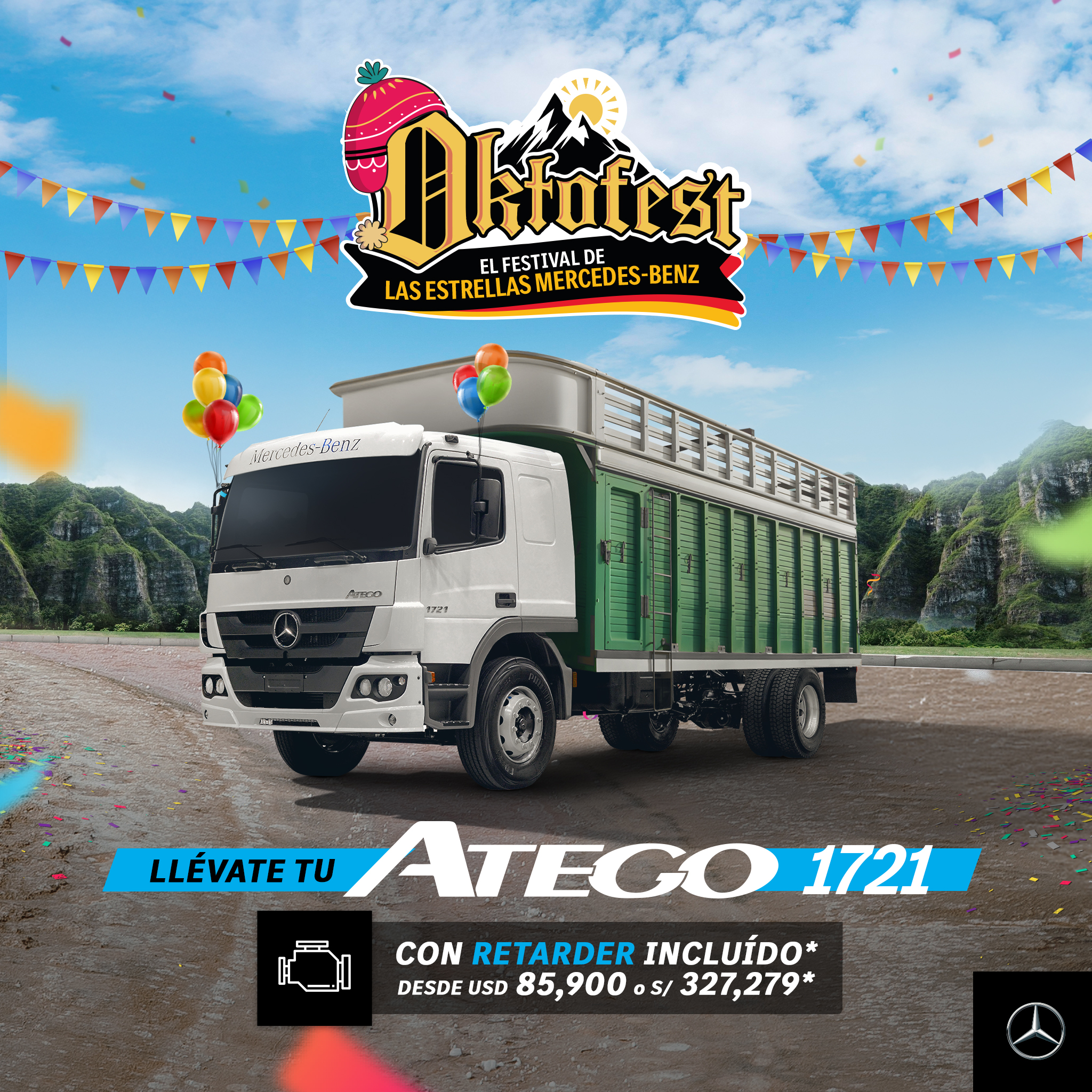 Atego 1721 con retarder