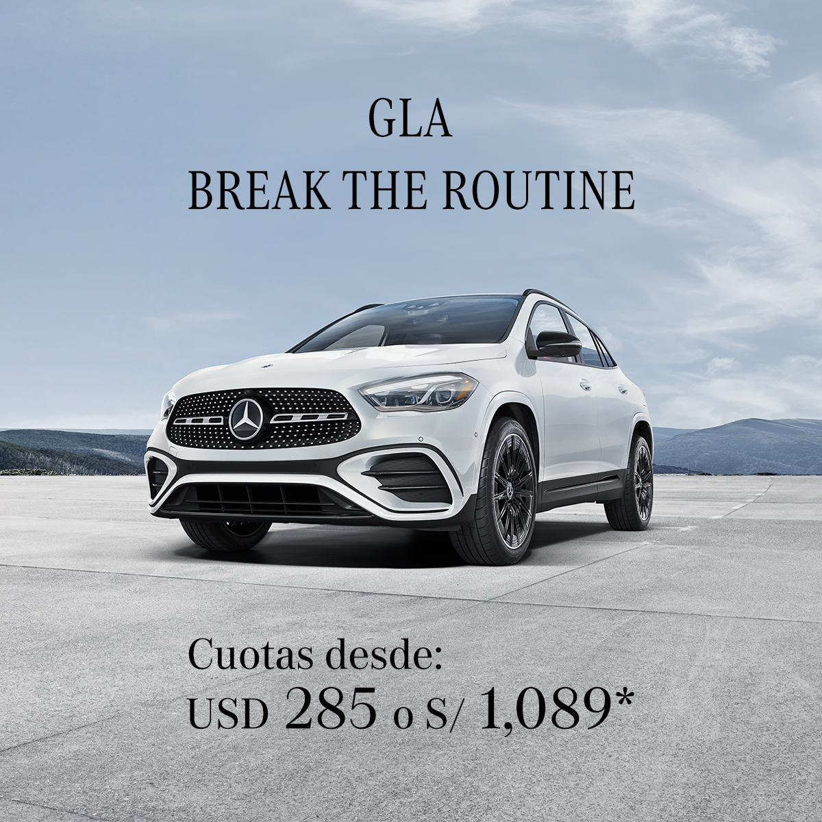 GLA desde $285*